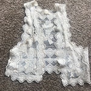 [[Miami Lace Vest]] Medium